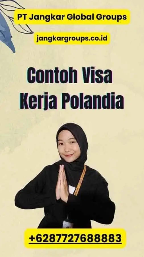 Contoh Visa Kerja Polandia