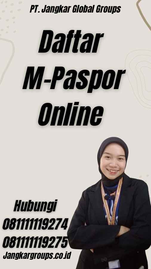 Daftar M-Paspor Online