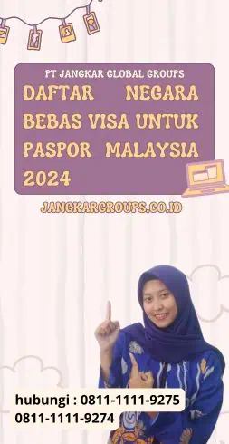 Daftar Negara Bebas Visa untuk Paspor Malaysia 2024