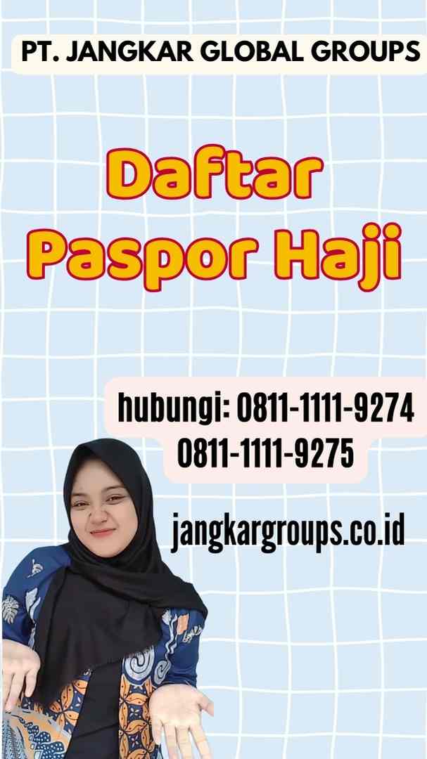Daftar Paspor Haji