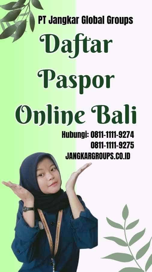Daftar Paspor Online Bali