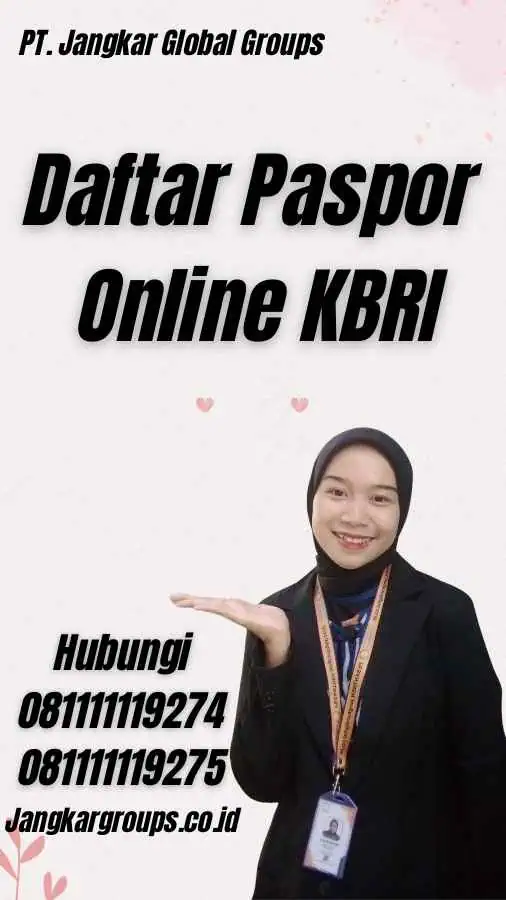 Daftar Paspor Online KBRI