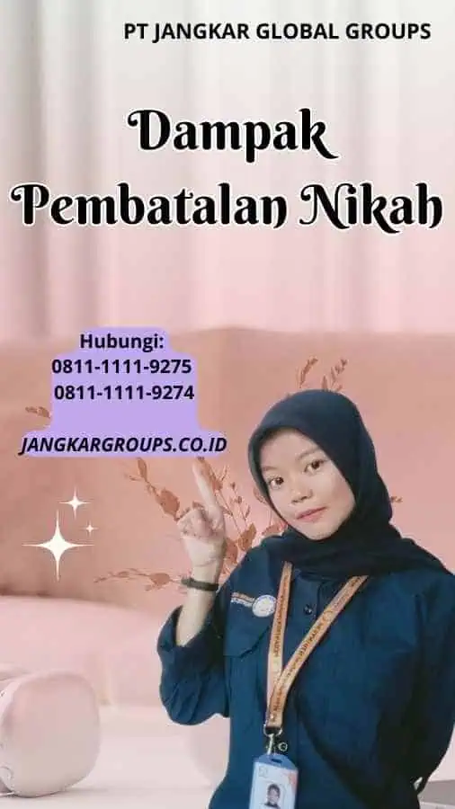 Dampak Pembatalan Nikah