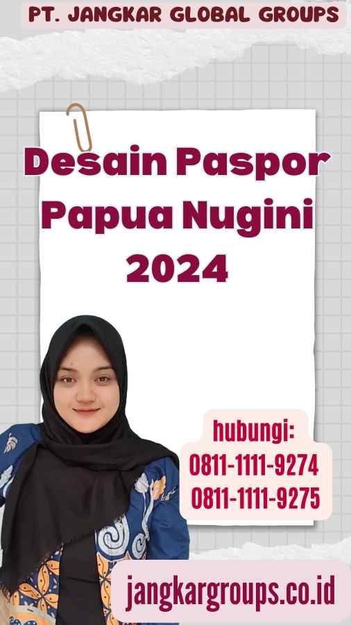 Desain Paspor Papua Nugini 2024