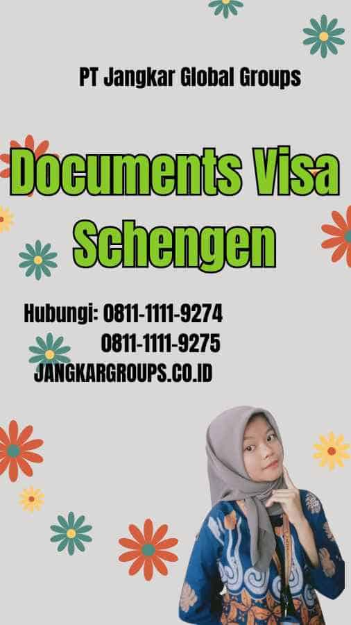Documents Visa Schengen