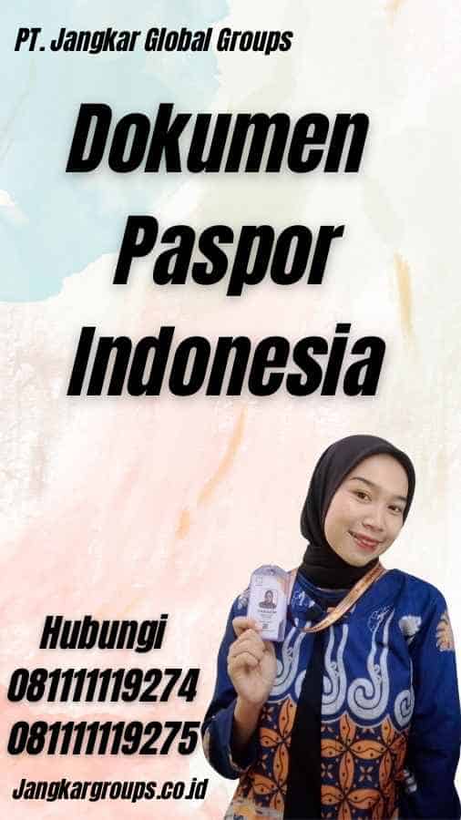 Dokumen Paspor Indonesia