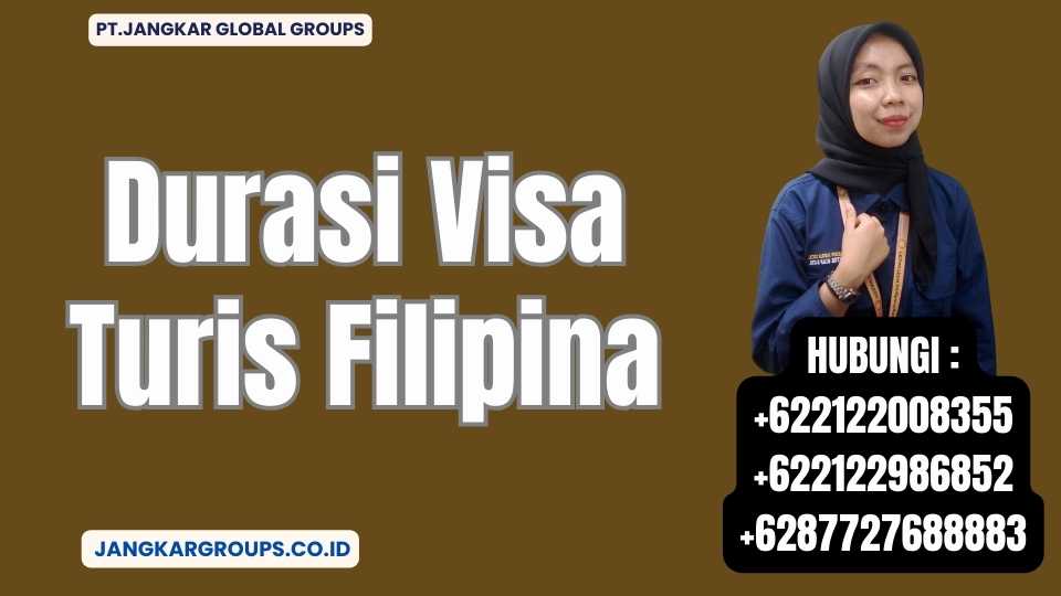 Durasi Visa Turis Filipina