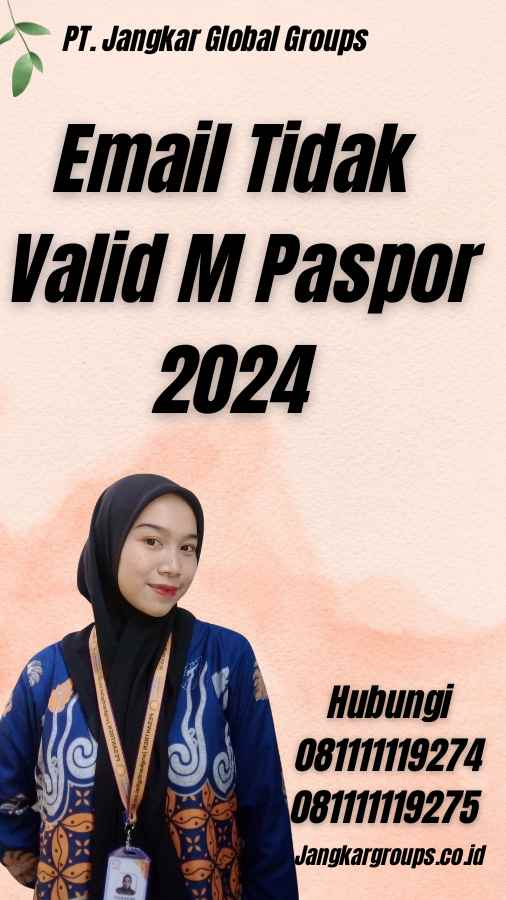 Email Tidak Valid M Paspor 2024