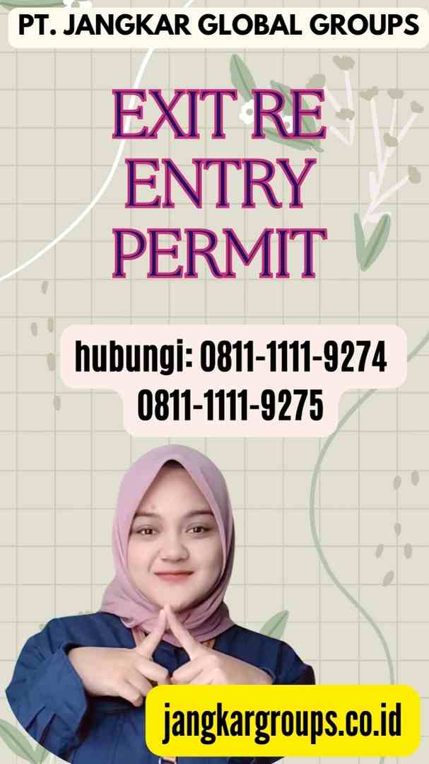 Exit Re Entry Permit