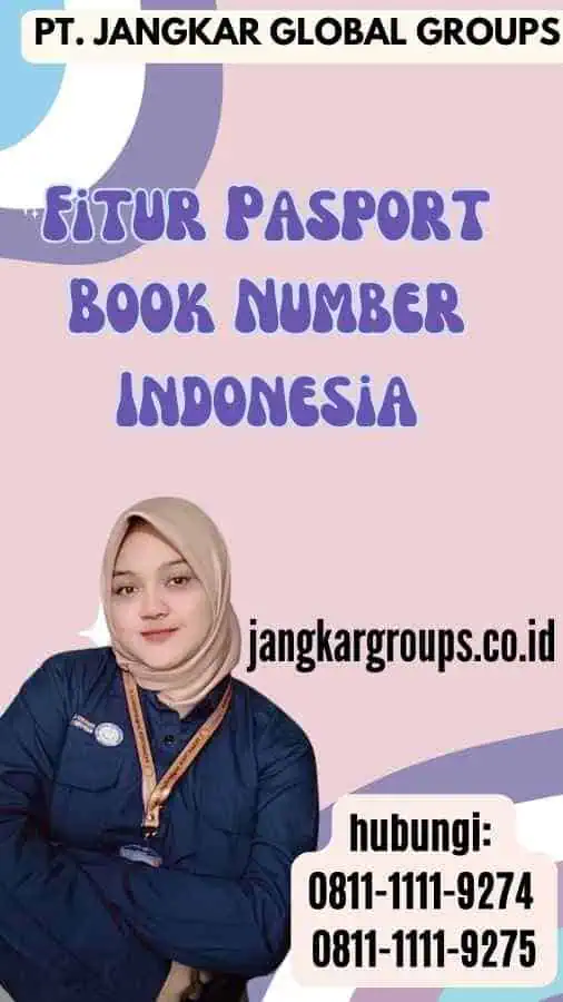 Fitur Pasport Book Number Indonesia