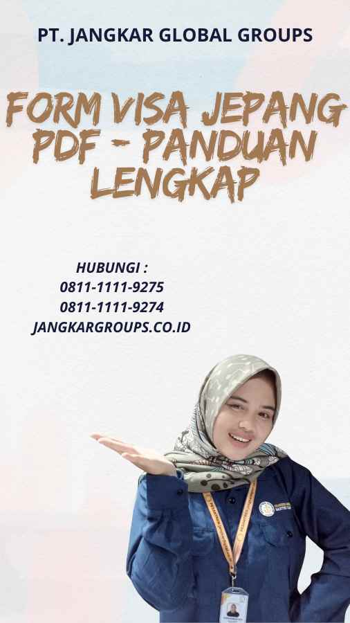 Form Visa Jepang Pdf - Panduan Lengkap