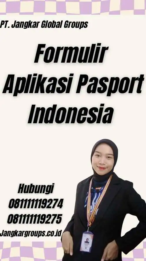 Formulir Aplikasi Pasport Indonesia