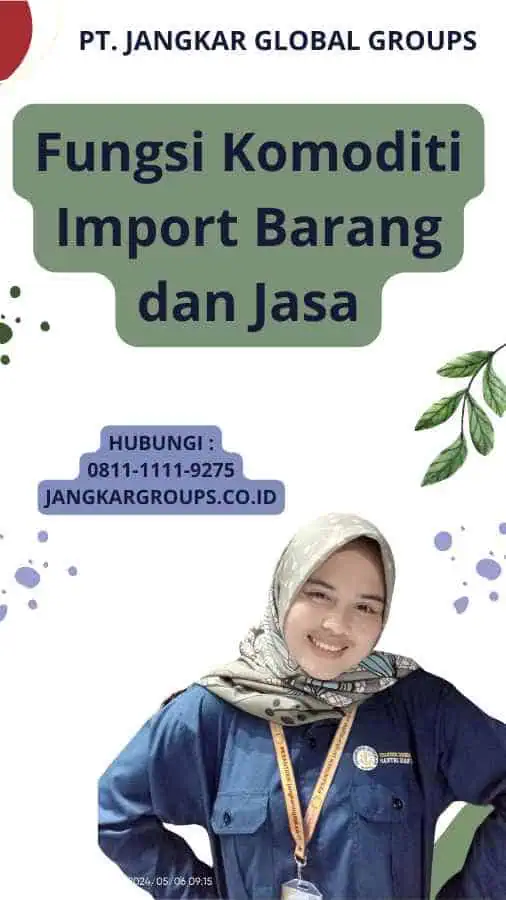 Fungsi Komoditi Import Barang dan Jasa