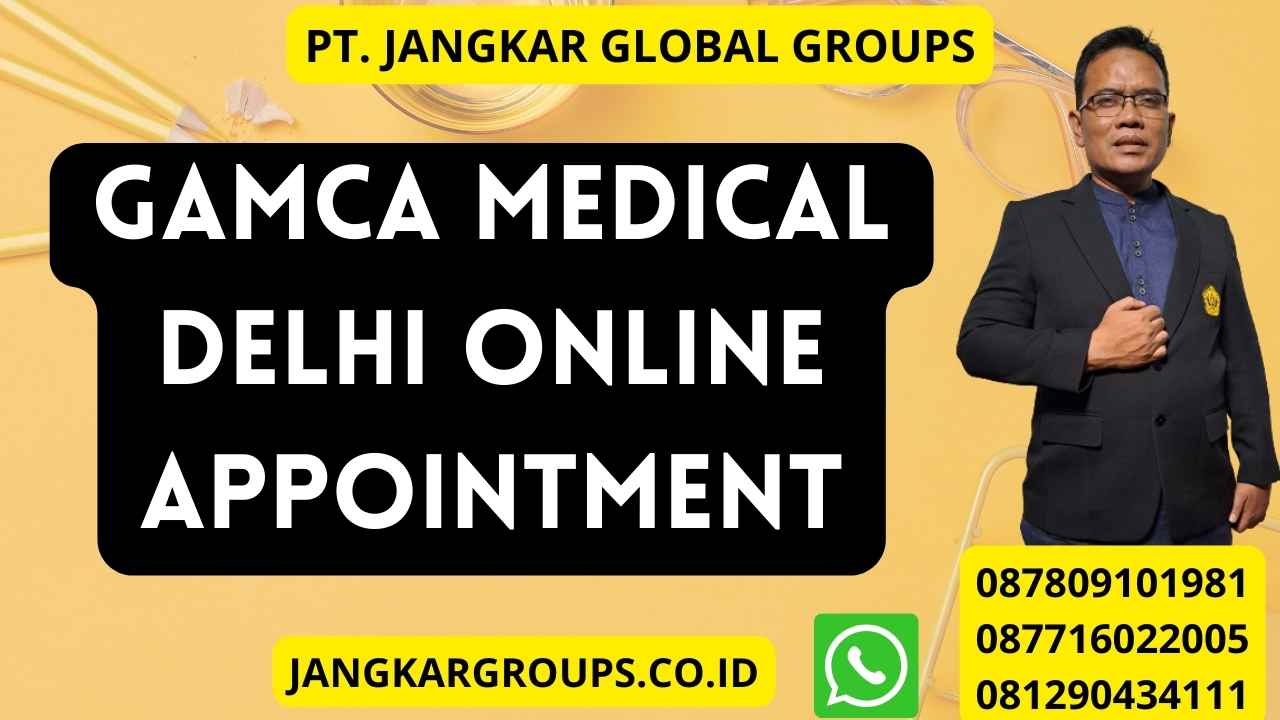 Gamca Medical Delhi Online Appointment