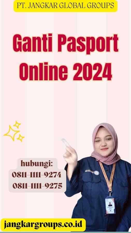 Ganti Pasport Online 2024