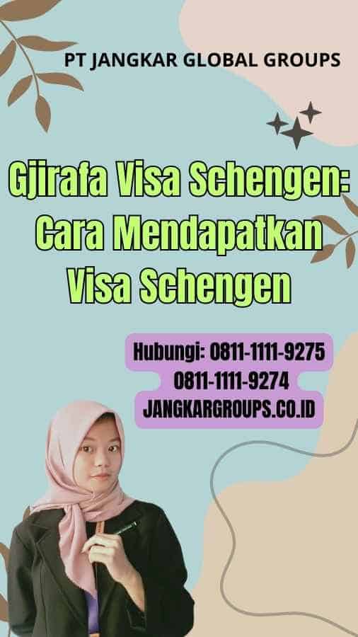 Prosedur Mendapatkan Gjirafa Visa Schengen
