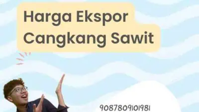 Harga Ekspor Cangkang Sawit