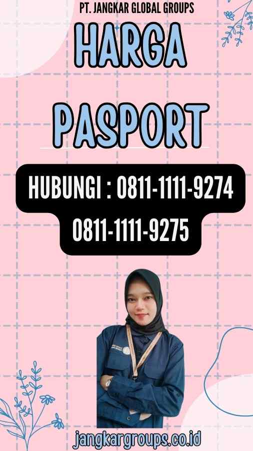 Harga Pasport