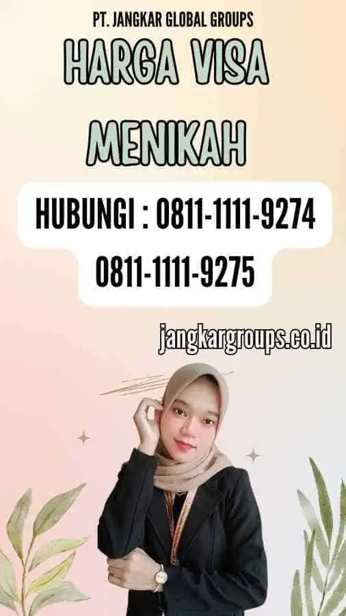 Harga Visa Menikah