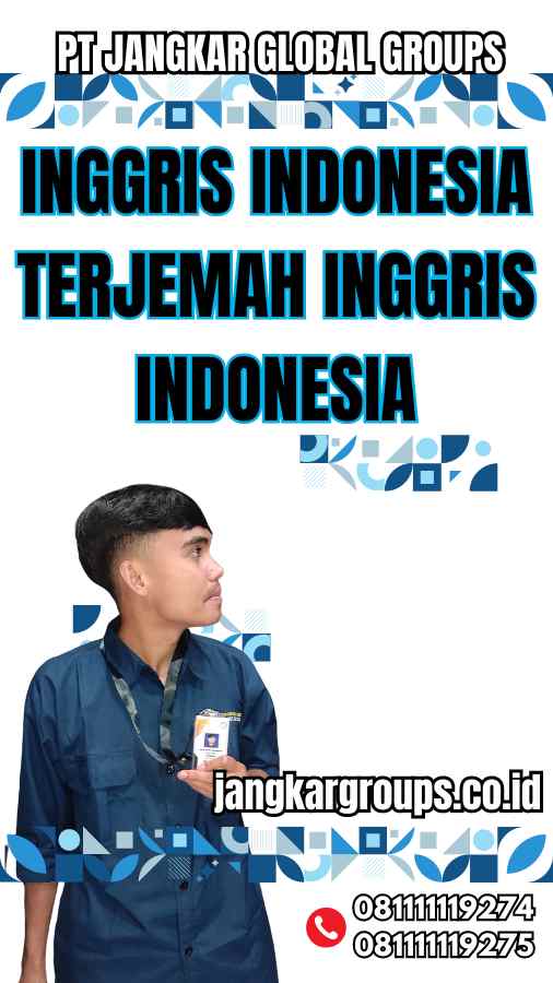 Inggris Indonesia Terjemah Inggris Indonesia