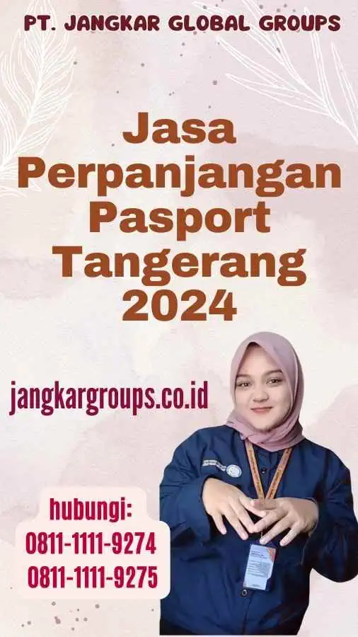 Jasa Perpanjangan Pasport Tangerang 2024