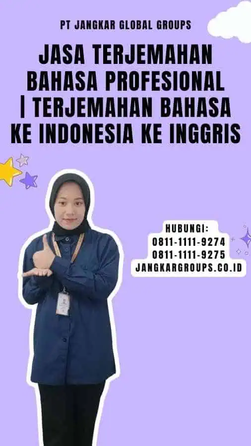 Jasa Terjemahan Bahasa Profesional Terjemahan Bahasa Ke Indonesia Ke Inggris