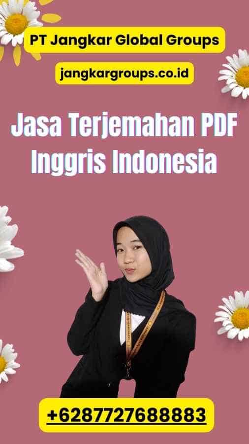 Jasa Terjemahan PDF Inggris Indonesia