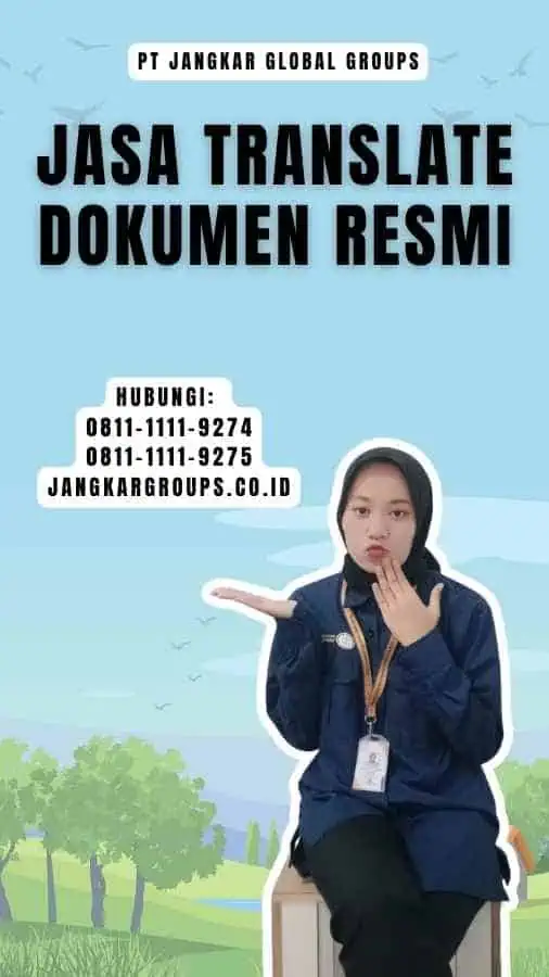 Jasa Translate Dokumen Resmi