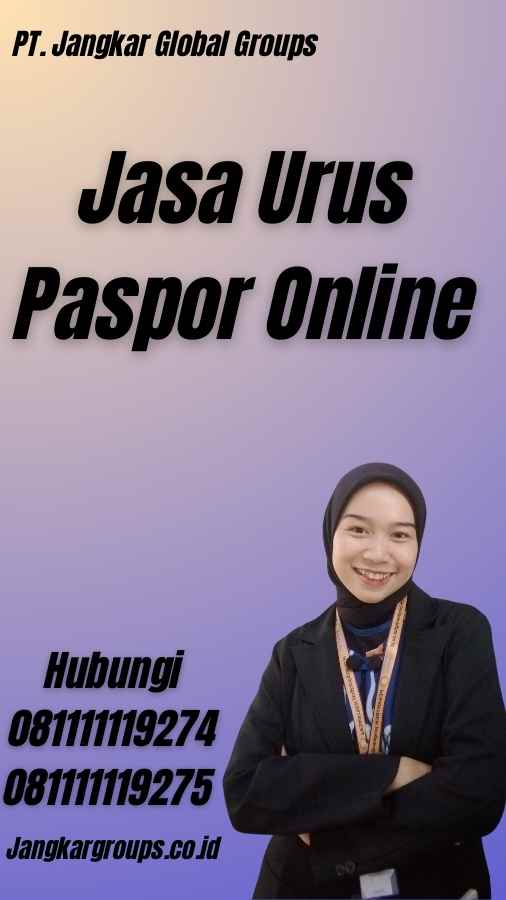 Jasa Urus Paspor Online