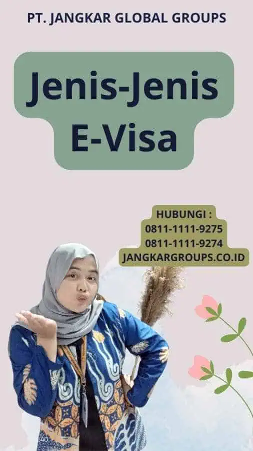 Jenis-Jenis E-Visa
