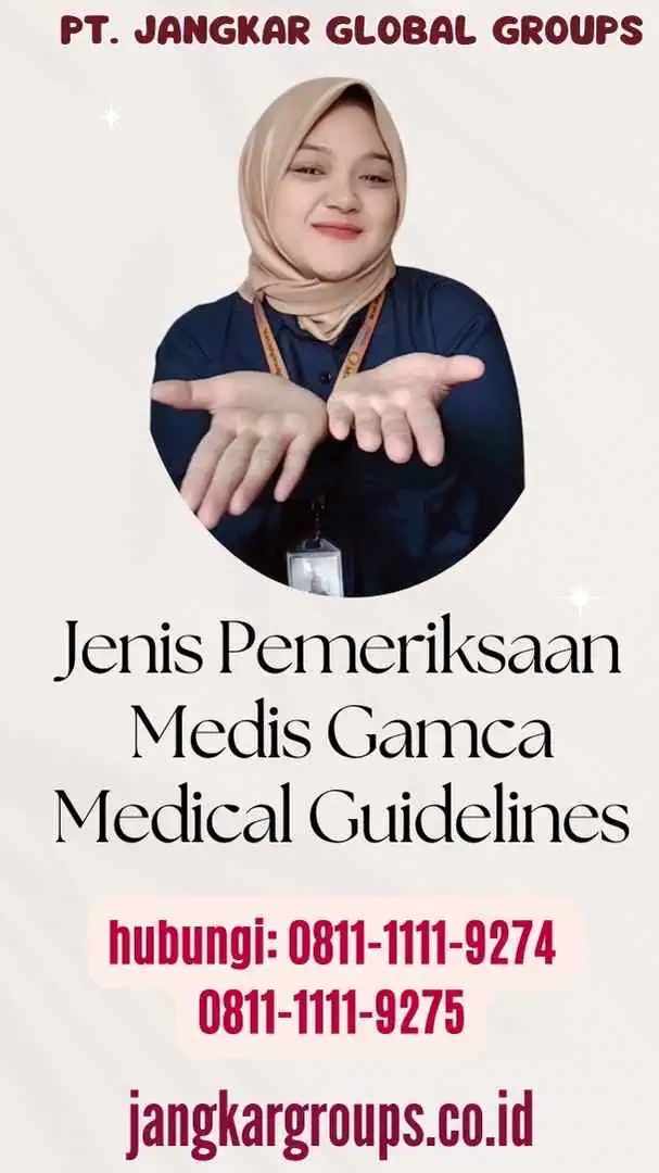 Jenis Pemeriksaan Medis Gamca Medical Guidelines