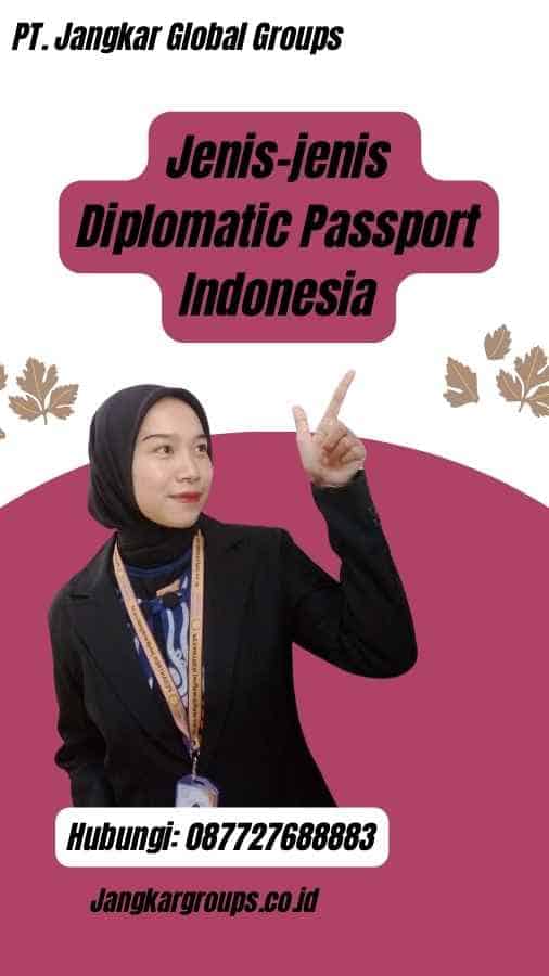 Jenis-jenis Diplomatic Passport Indonesia