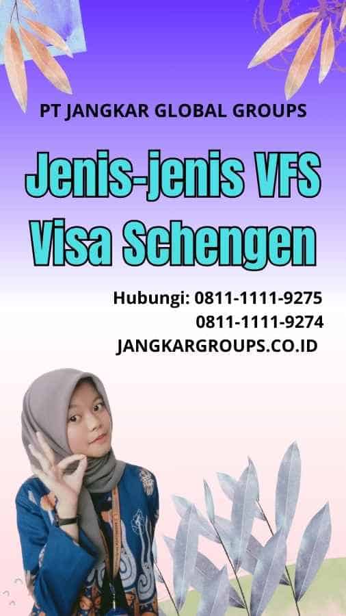 Jenis-jenis VFS Visa Schengen