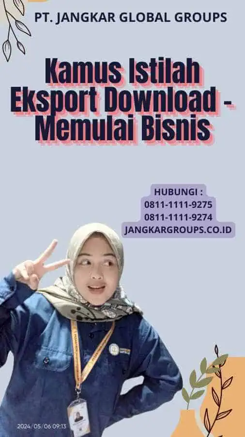 Kamus Istilah Eksport Download - Memulai Bisnis