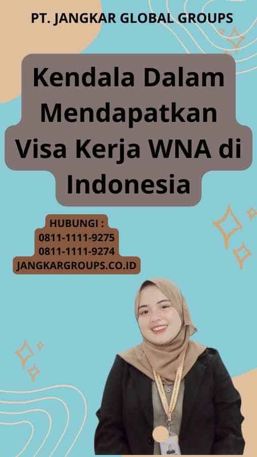 Kendala Dalam Mendapatkan Visa Kerja WNA di Indonesia