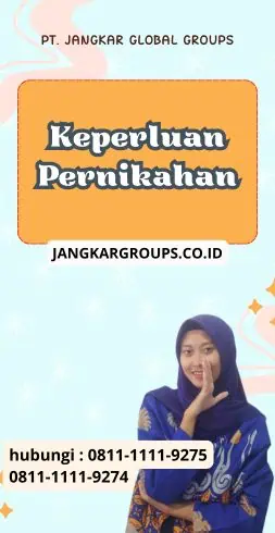 Keperluan Pernikahan