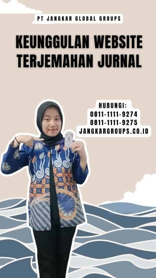 Keunggulan Website Terjemahan Jurnal