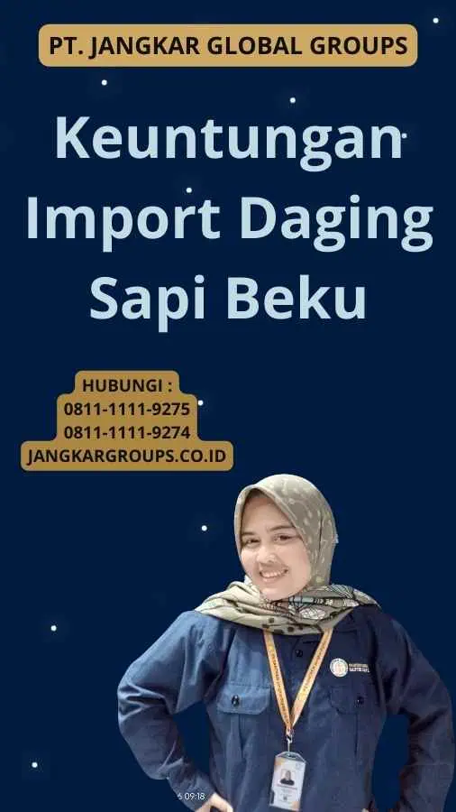 Keuntungan Import Daging Sapi Beku