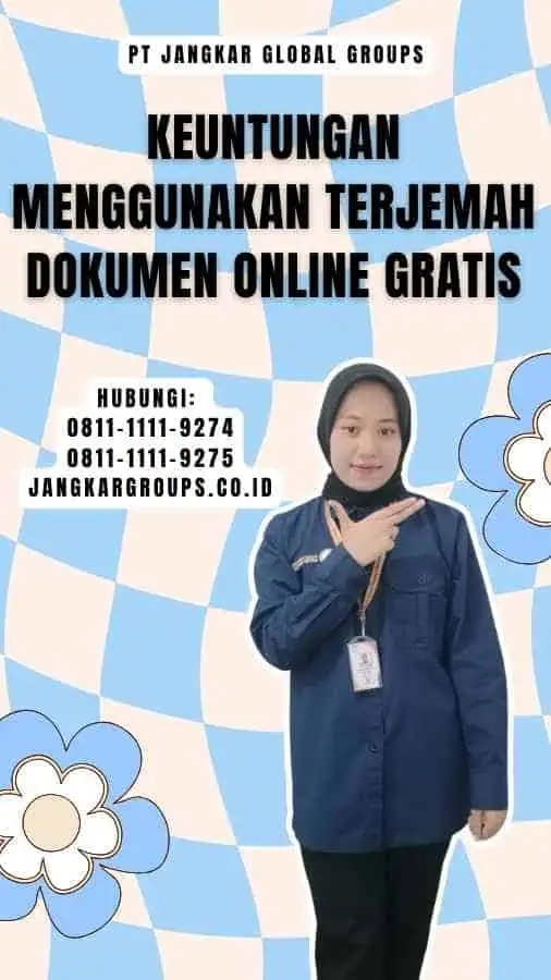 Keuntungan Menggunakan Terjemah Dokumen Online Gratis