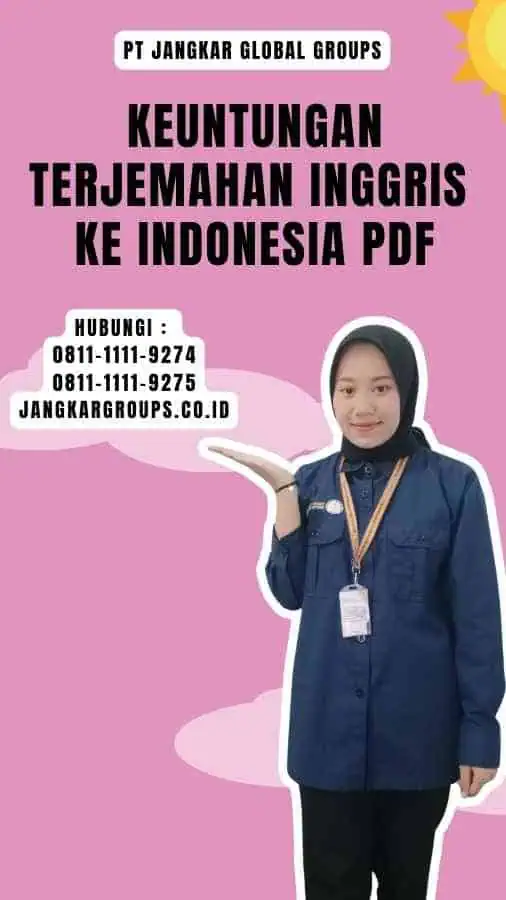 Keuntungan Terjemahan Inggris Ke Indonesia Pdf