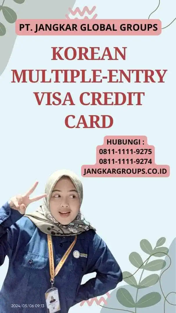 Korean Multiple-Entry Visa Credit Card