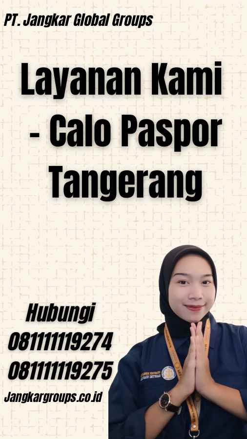 Layanan Kami - Calo Paspor Tangerang