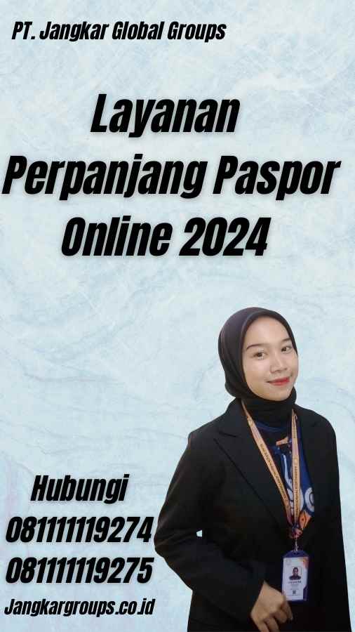 Layanan Perpanjang Paspor Online 2024
