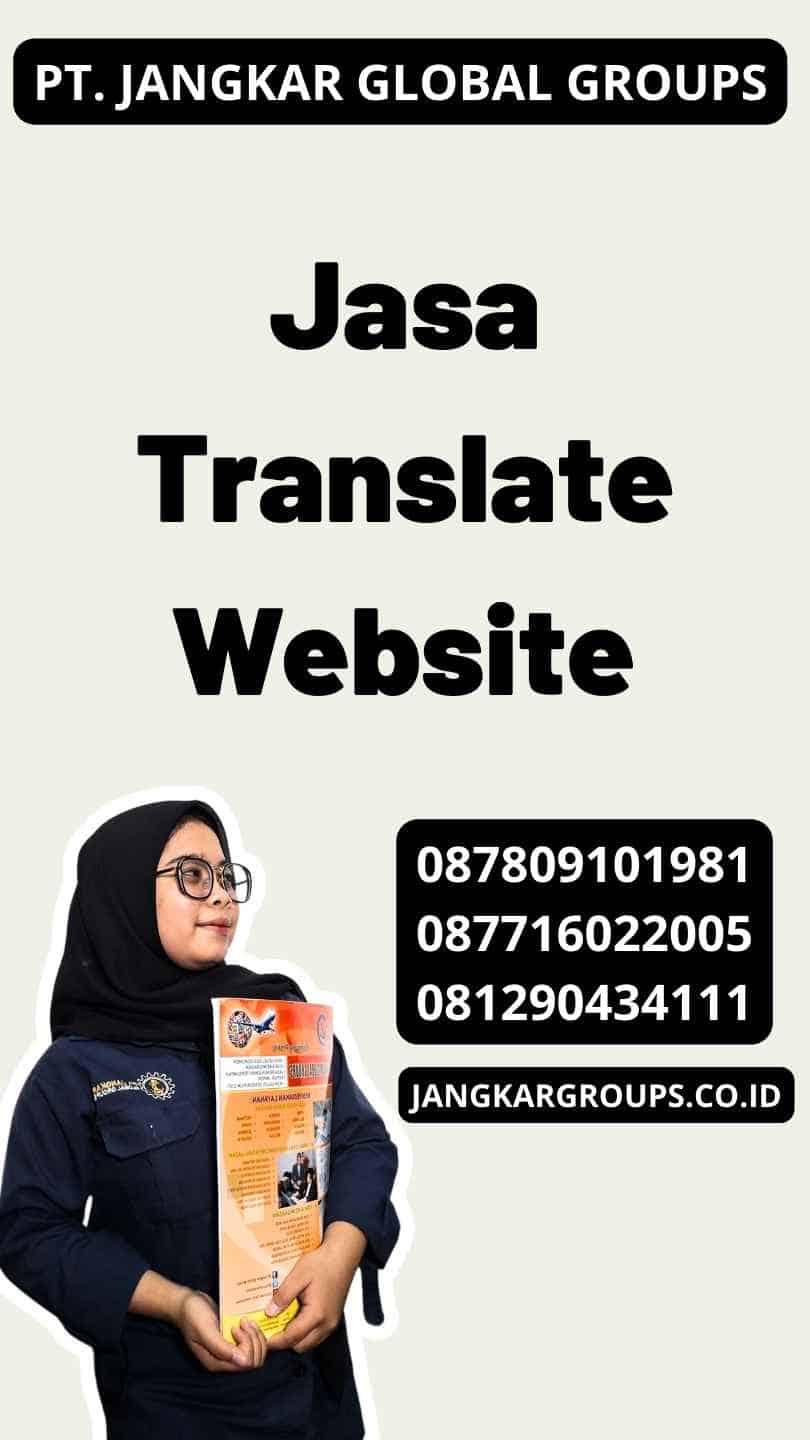 Jasa Translate Website