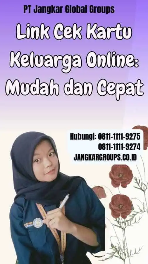 Link Cek Kartu Keluarga Online Mudah dan Cepat