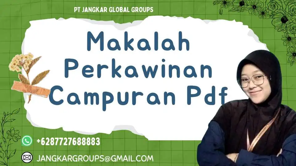 Makalah Perkawinan Campuran Pdf