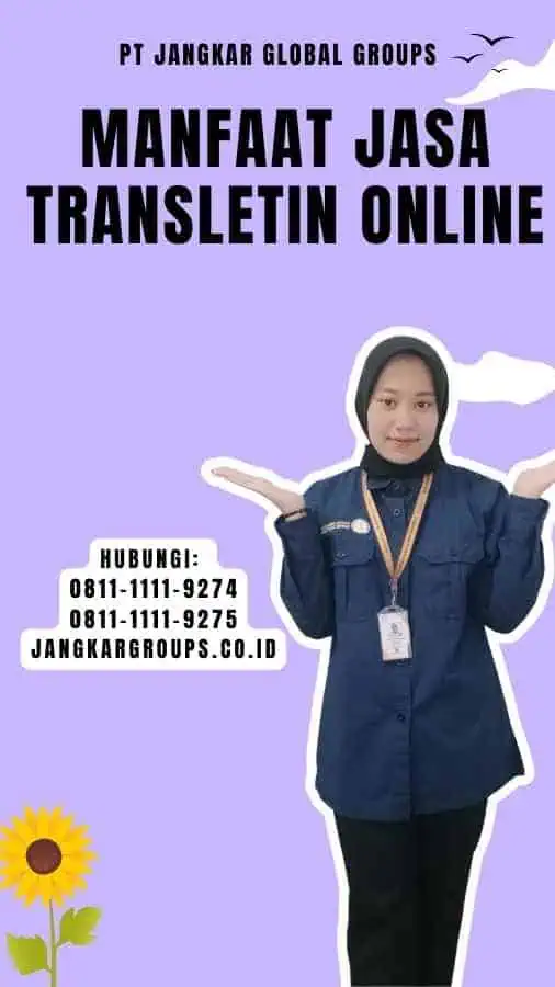 Manfaat Jasa Transletin Online