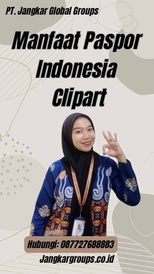 Manfaat Paspor Indonesia Clipart