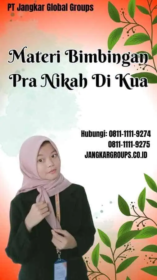 Materi Bimbingan Pra Nikah Di Kua