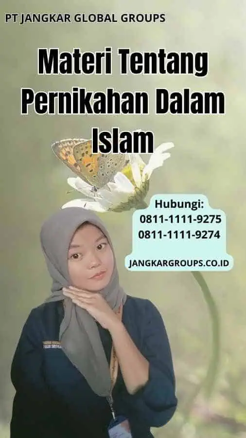 Materi Tentang Pernikahan Dalam Islam